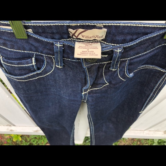 William Rast Sadie straight leg jeans 23 - Picture 4 of 6
